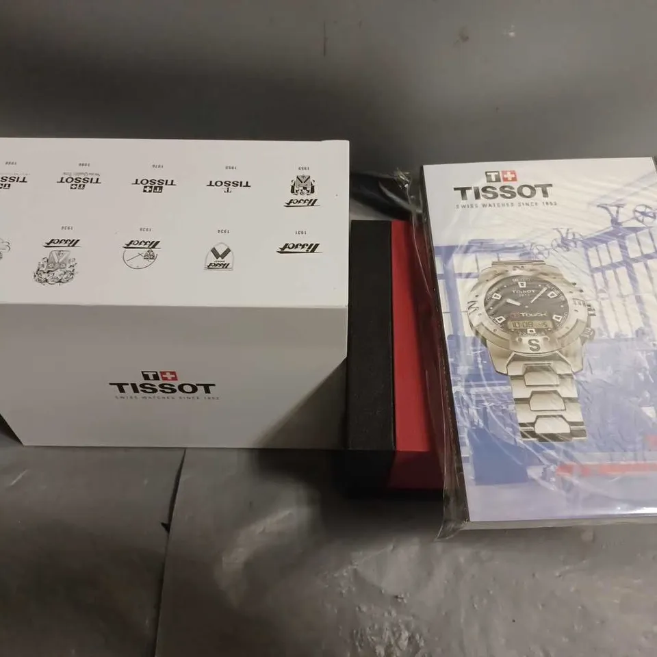 TISSOT WATCH BOX CASE WITH BOOK