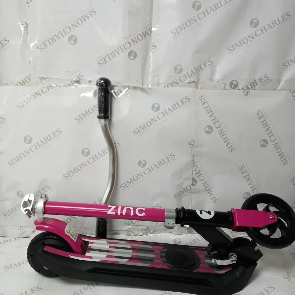ZINC E4 MAX ELECTRIC SCOOTER - PINK RRP £139.99