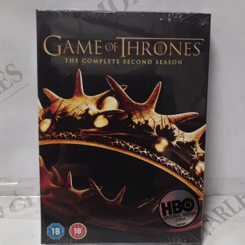 BOX CONTAINING 30 COPIES OF GAME OF THRONES SEASON 2