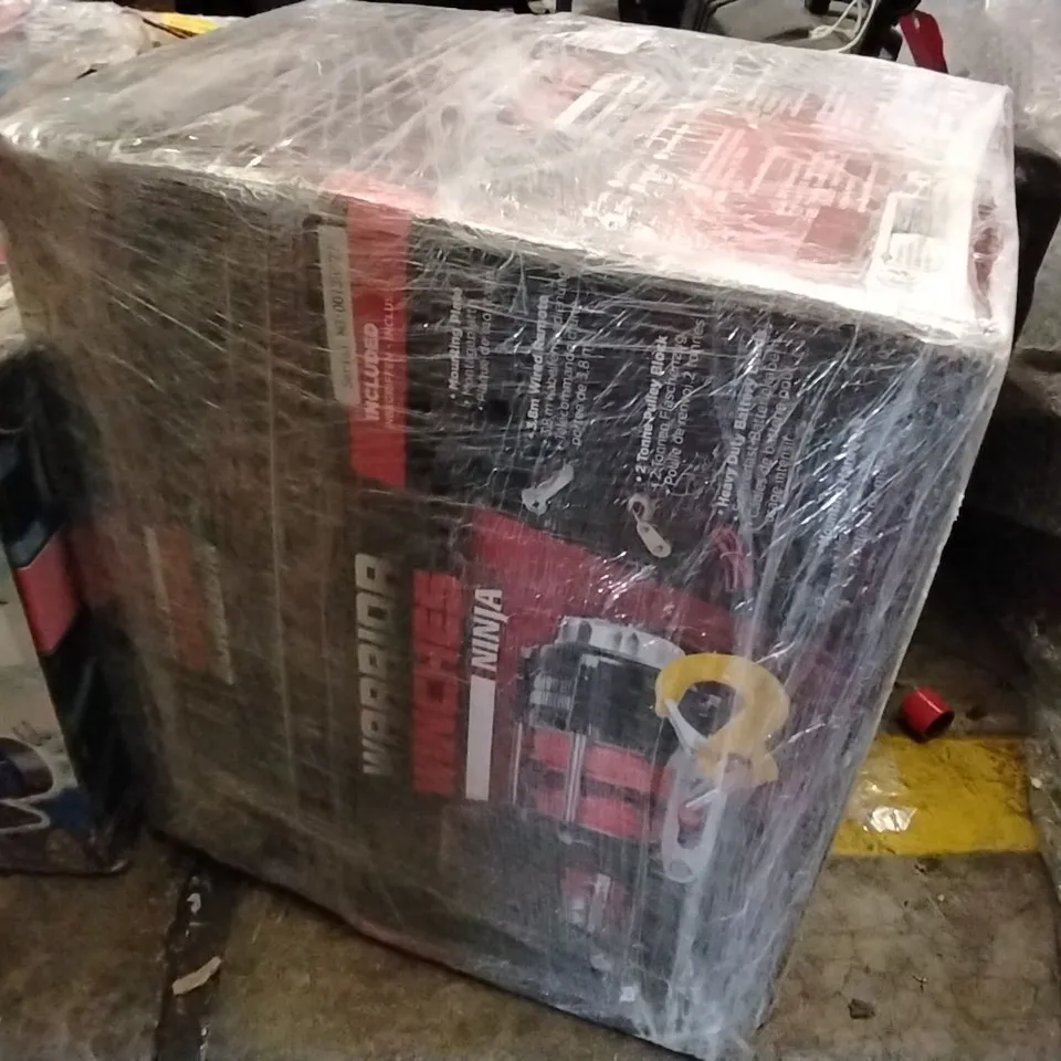 BOXED WARRIOR WINCHES NINJA 3500LB 12V ELECTRIC WINCH WITH STEEL ROPE
