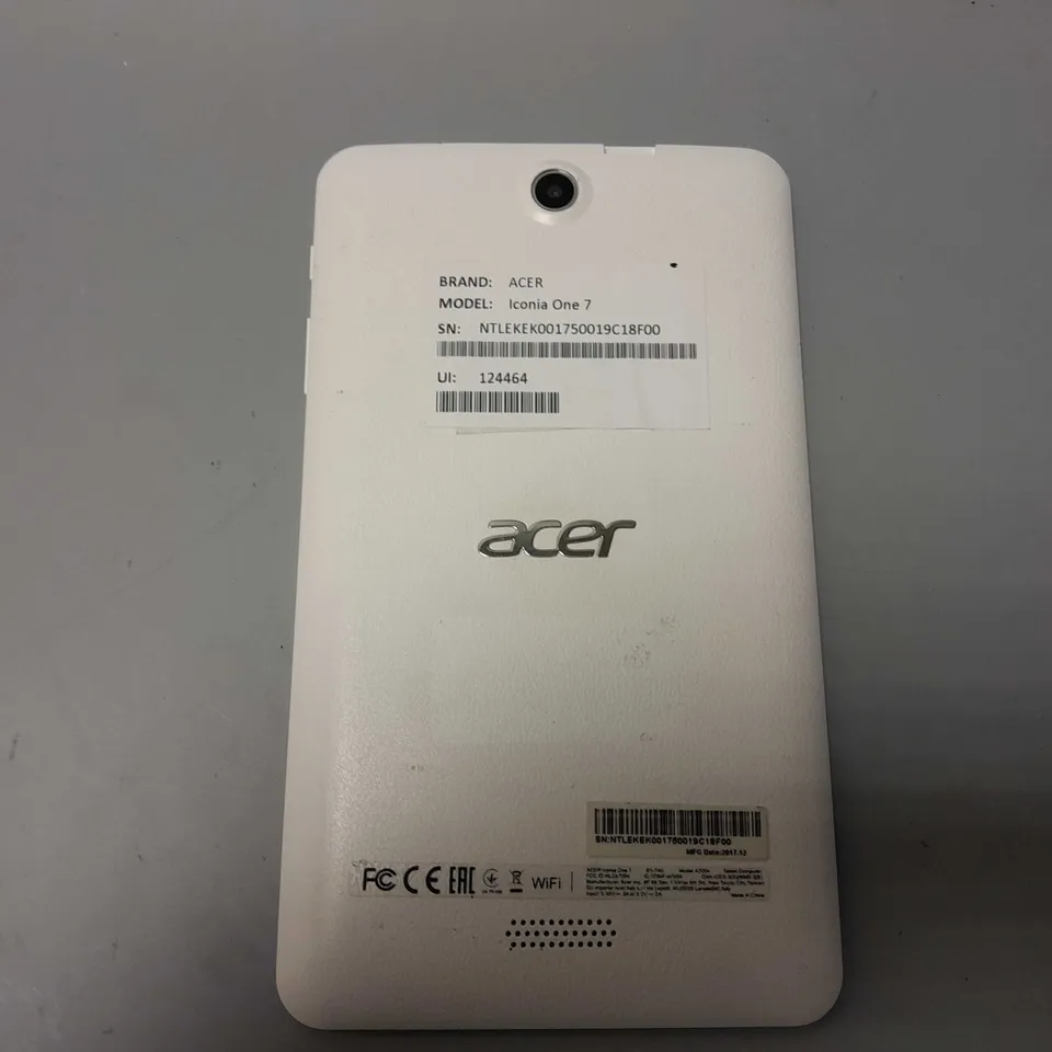 ACER ICONIA ONE 7 TABLET