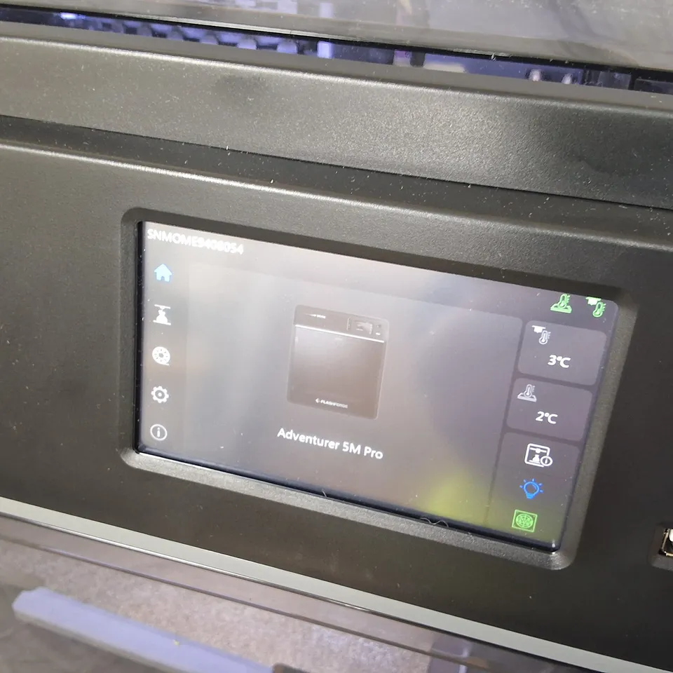 UNBOXED FLASHFORGE ADVENTURER 5M PRO 3D PRINTER