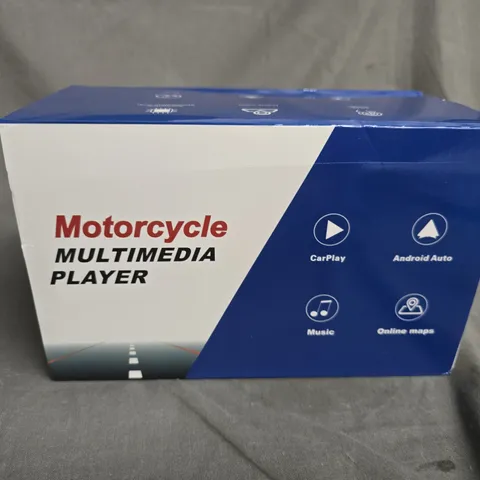 Motorcycle Multimedia Player – Boxed