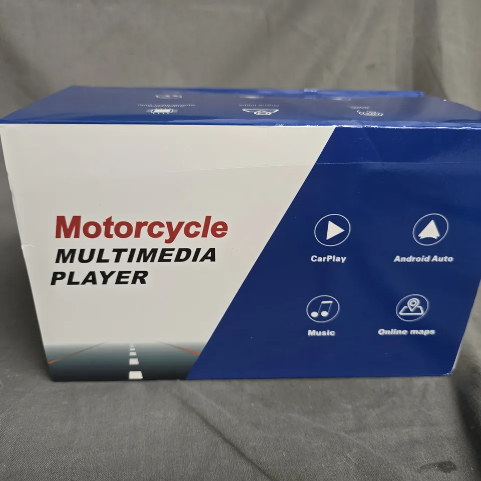 Motorcycle Multimedia Player – Boxed