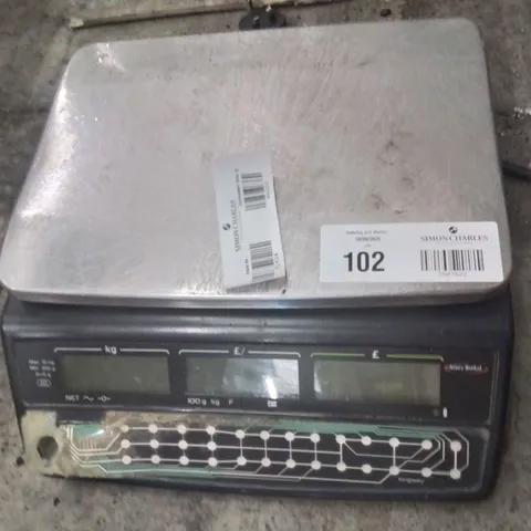 AVERY BERKEL FX50 RETAIL SHOP WEIGHING SCALE. 