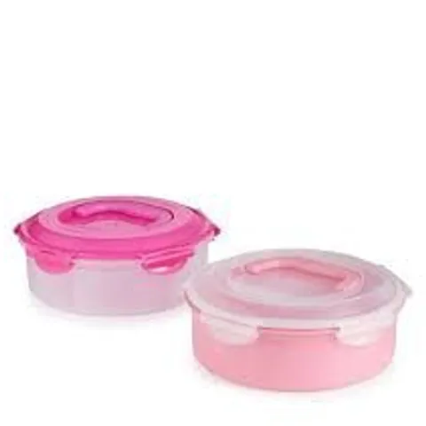 LOCK N LOCK SET OF TWO STORAGE CONTAINERS