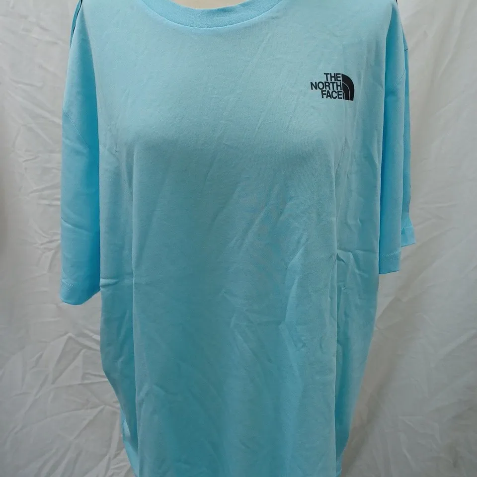 THE NORTH FACE CHANGLA TAPE T-SHIRT, ATOMIZER BLUE - SIZE XXL