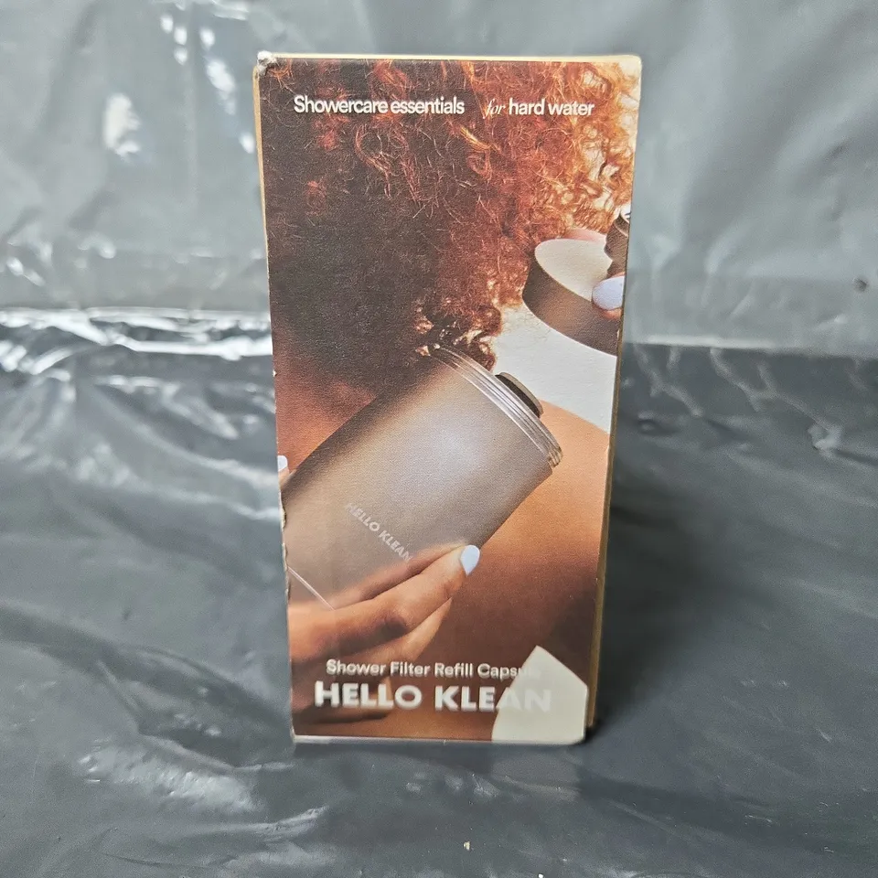 BOXED HELLO KLEAN SHOWER FILTER REFILL CAPSULE