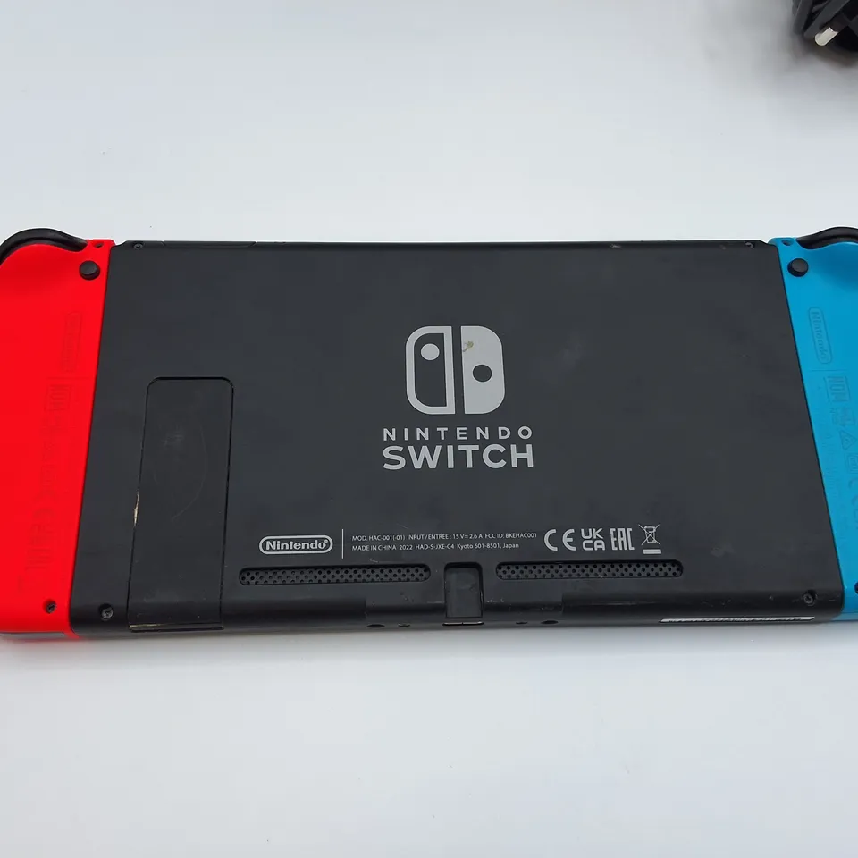 UNBOXED NINTENDO SWITCH WITH DOCK AND POWER SUPPLY - HAC-001