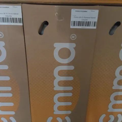 BRAND NEW BOXED EMMA UK V2 DIAMOND HYBRID 150 x 200CM KING SIZE MATTRESS 