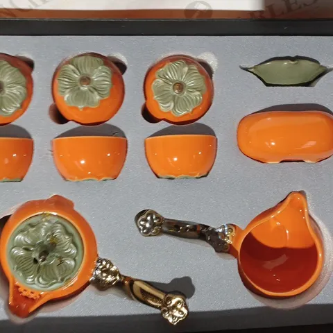 BOXED UNBRANDED ASIAN TEA SET