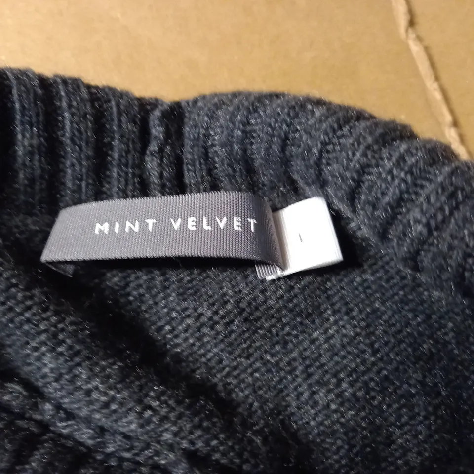 MINT VELVET JUMPER DRESS - GREY SIZE L