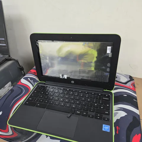 HP CHROMEBOOK 11 G5 EE – LIME GREEN, 11.6-INCH LAPTOP NOT TESTED NO CHARGER OR SCREEN