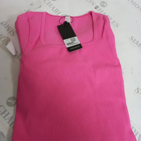 MOOSLOVER LEOTARD PINK ONE PIECE - SIZE MEDIUM