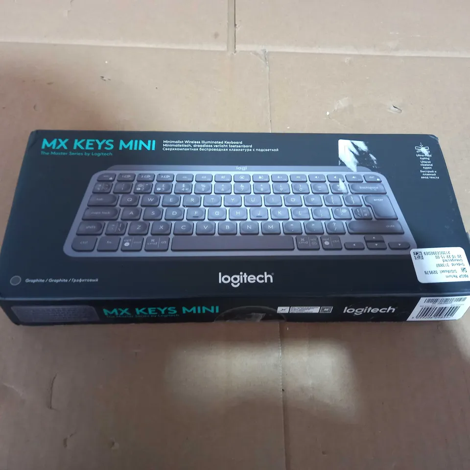 BOXED MX KEYS MINI LOGITECH KEYBOARD