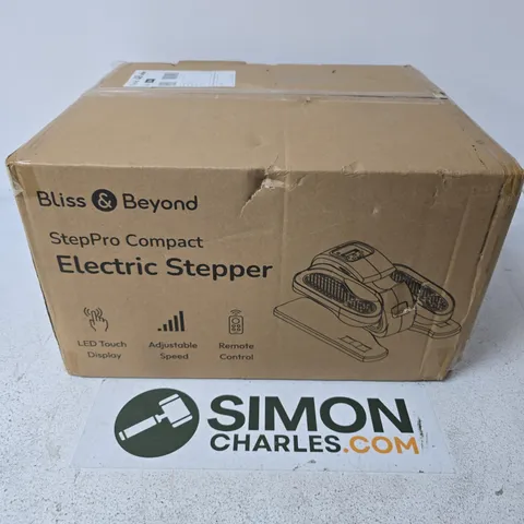 BOXED BLISS & BEYOND STEPPRO COMPACT ELECTRIC STEPPER