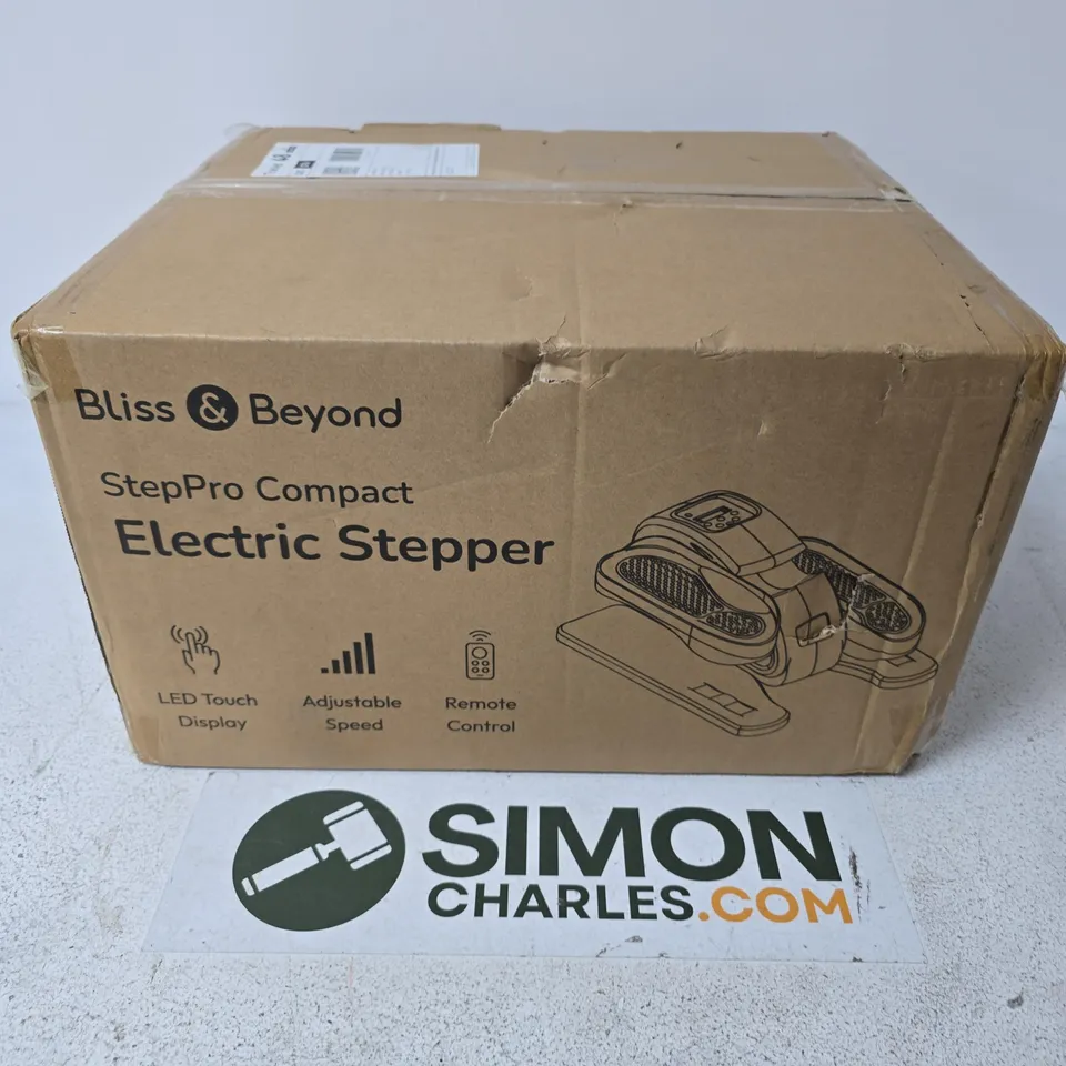 BOXED BLISS & BEYOND STEPPRO COMPACT ELECTRIC STEPPER