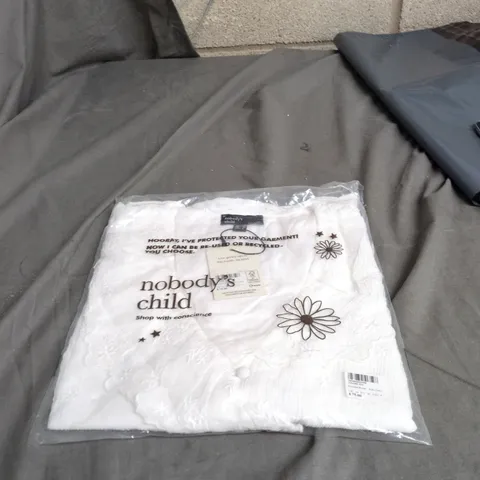 NOBODY'S CHILD LYSANDER BLOUSE – SOFT CREAM, UK 10