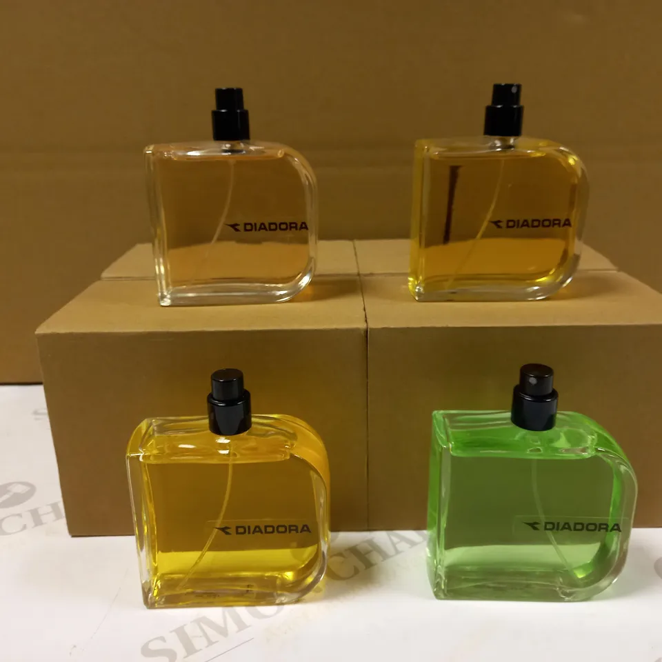 BOX OF APPROX 16X100ML DIADORA ENERGY FRAGRANCES - ASSORTED EAU DE TOILETTES