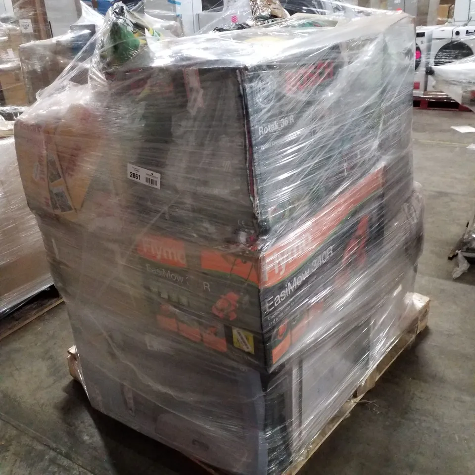 PALLET OF APPROXIMATELY 25 UNPROCESSED RAW RETURN HOUSEHOLD AND ELECTRICAL GOODS TO INCLUDE;