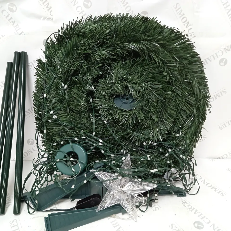 SANTA'S BEST 5FT INDOOR OUTDOOR 12 FUNCTION TREE