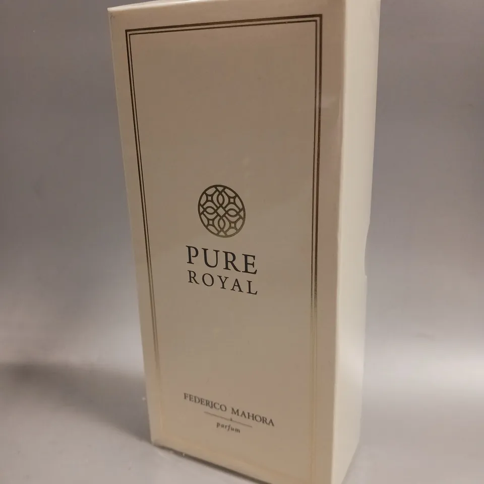 BOXED AND SEALED FEDERICO MAHORA PURE ROYAL PARFUM 50ML