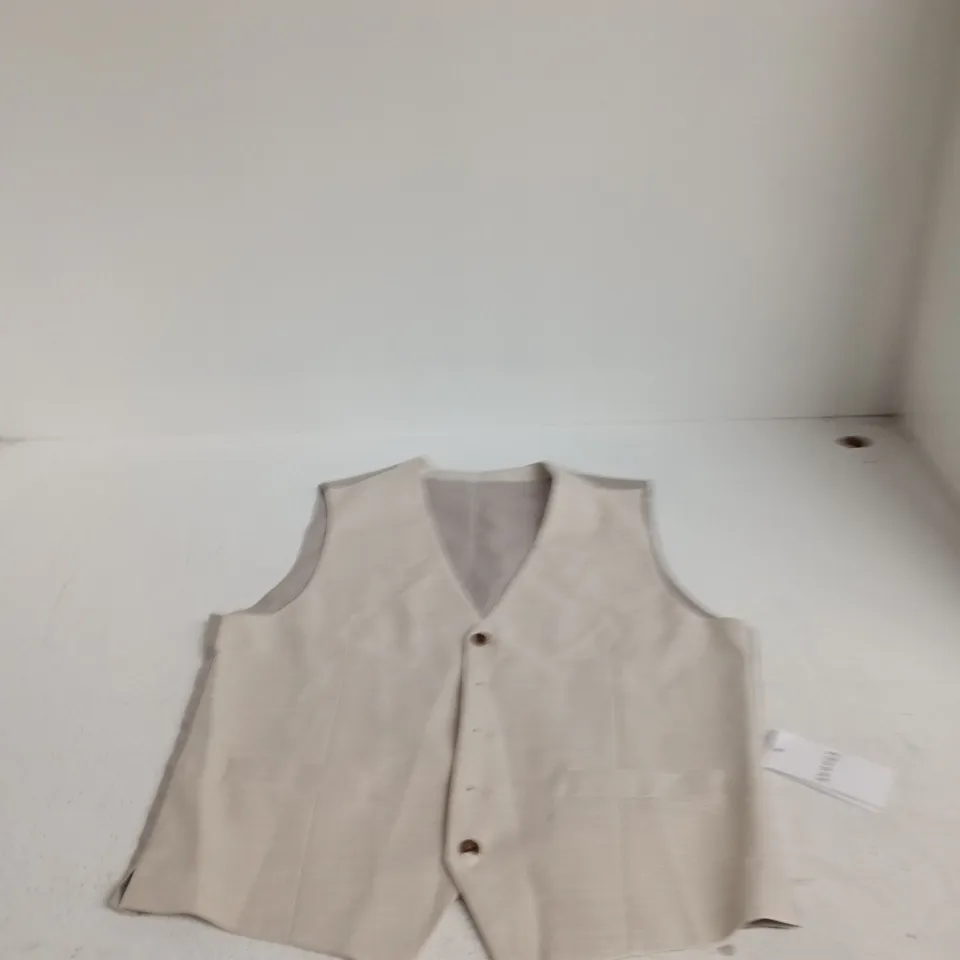ANTONIO WAISTCOAT – CREAM, UK 40R