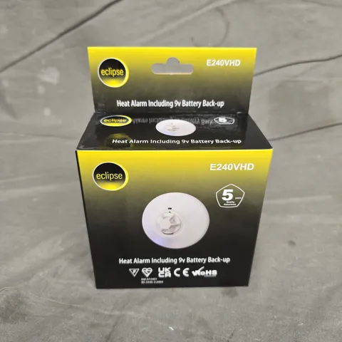 5 BOXED ECLIPSE - E240VHD HEAT ALARMS