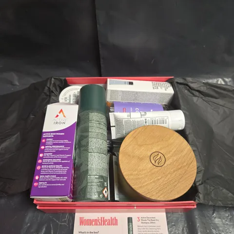 WOMEN'S HEALTH BEAUTY AND WELLNESS EDIT BOX