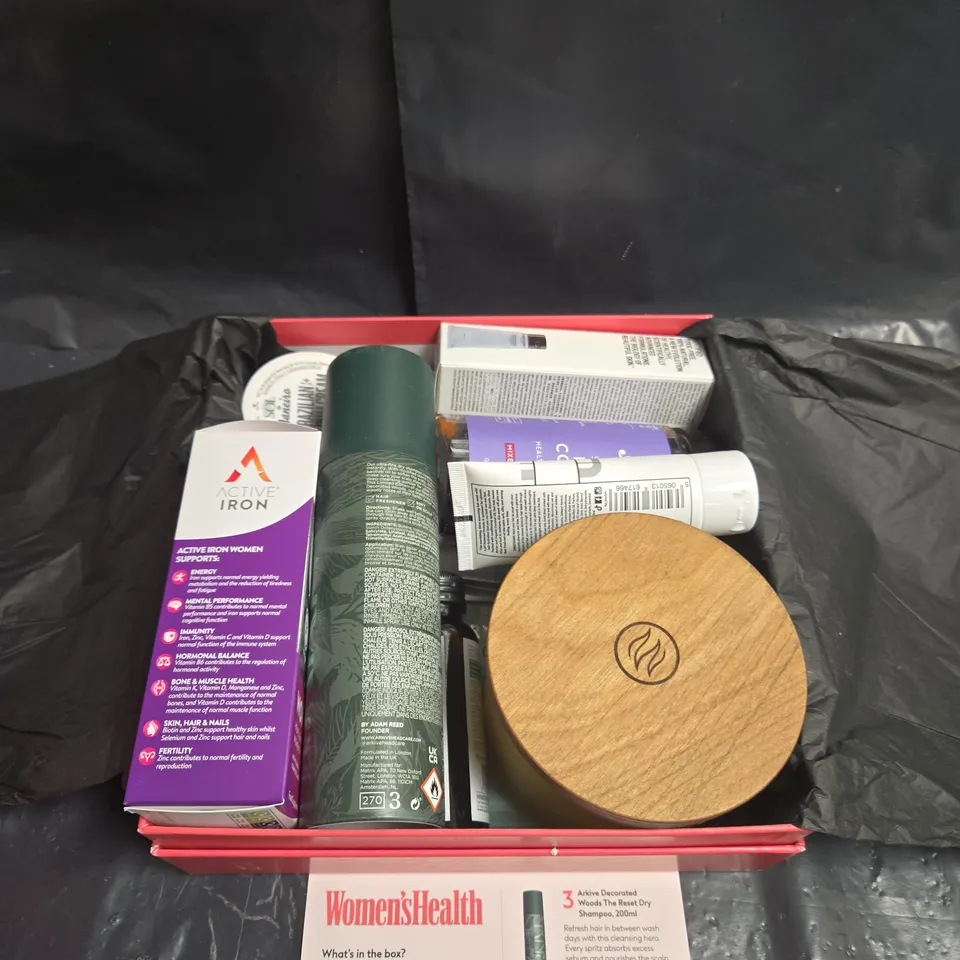 WOMEN'S HEALTH BEAUTY AND WELLNESS EDIT BOX