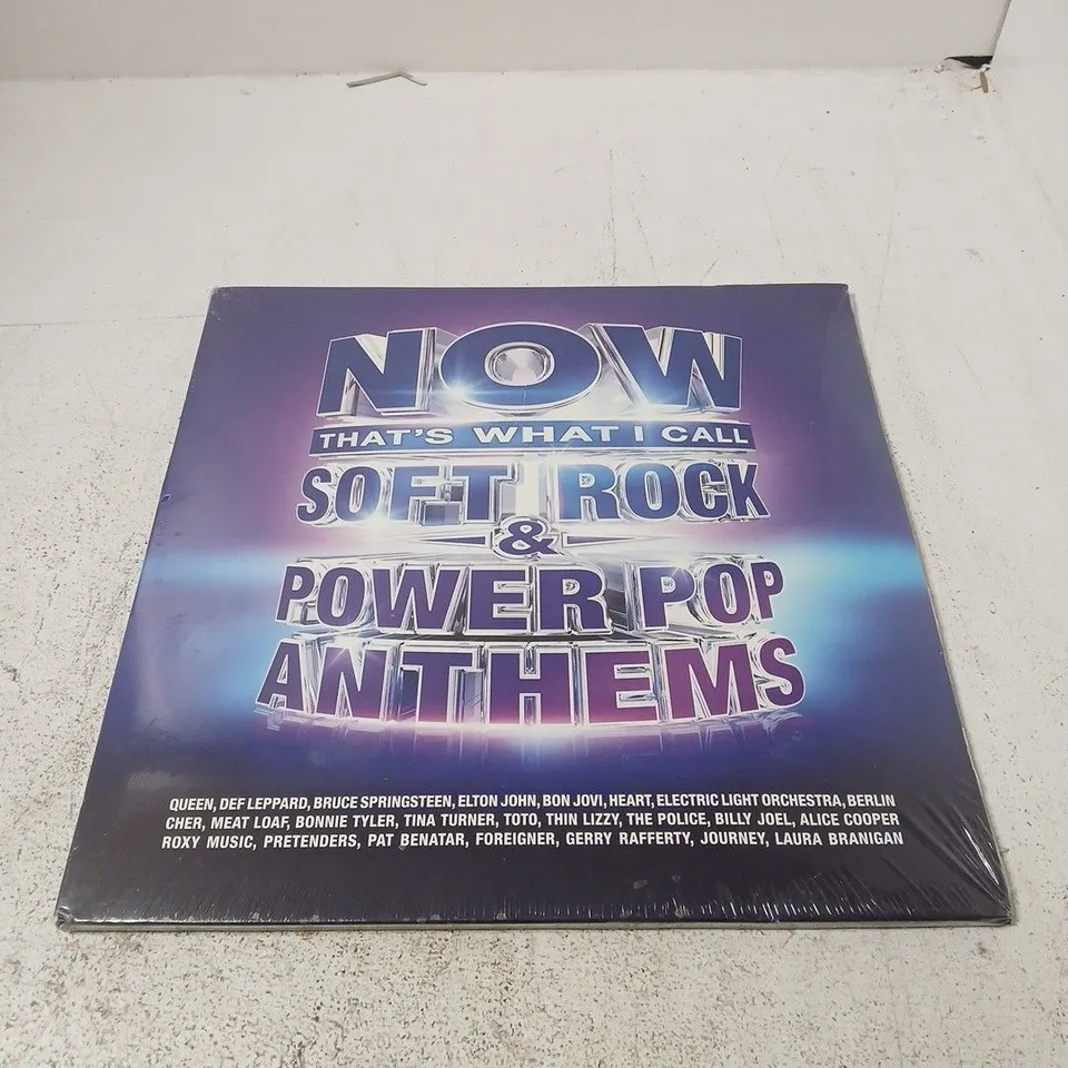 NOW THATS WHAT I CALL SOFT ROCK & POWER POP VINYL