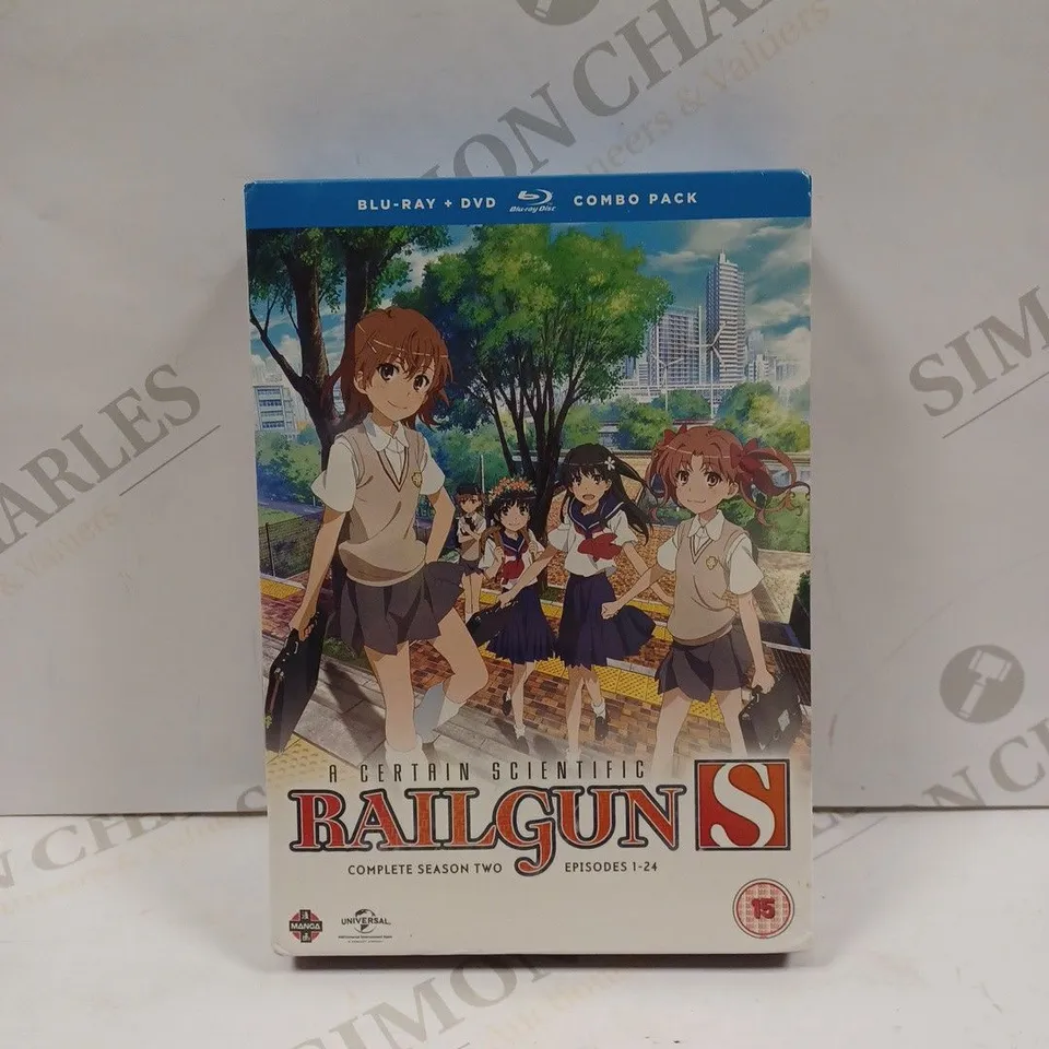 SEALED A CERTAIN SCIENTIFIC RAILGUN S COMPLETE SEASON TWO  