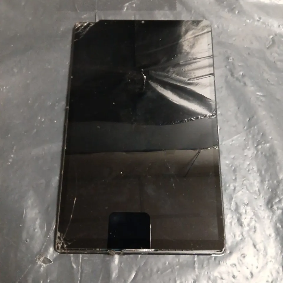 LENOVO TABLET – SILVER, DAMAGED SCREEN AND CASING