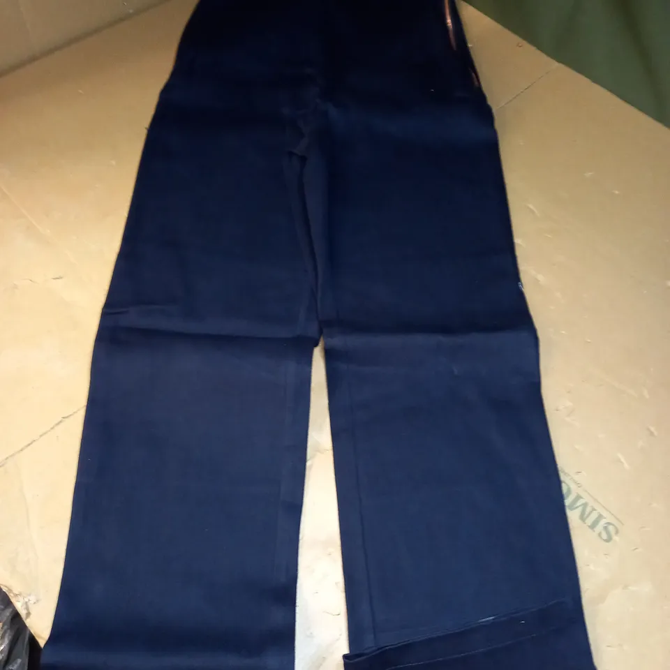 KINTSUGI 1-004 SIDE ZIP UP NAVY JEANS - 10