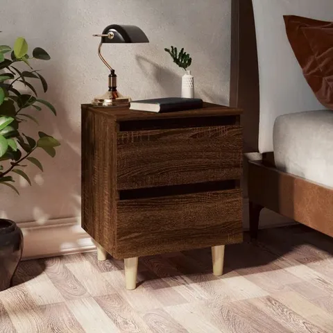 BOXED SUE WOODEN BED FRAME