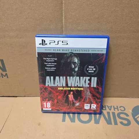 ALAN WAKE II DELUXE EDITION (PS5)