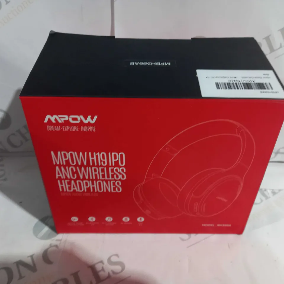BOXED MPOWH19IP0 ANC WIRELESS HEADPHONES