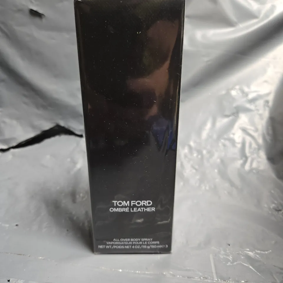 BOXED TOM FORD OMBRE LEATHER ALL OVER BODY SPRAY 150ML