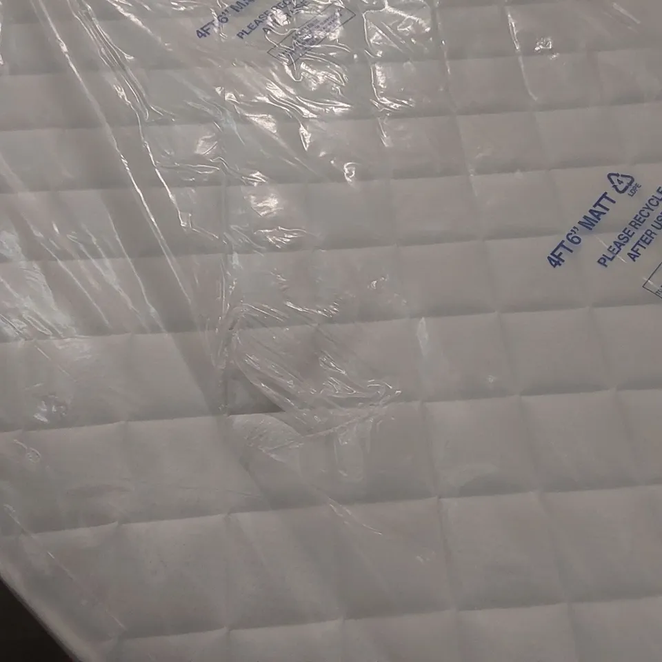 QUALITY BAGGED DOUBLE 135cm AIRSPRUNG LUXURY QUILTED MEDIUM MATTRESS