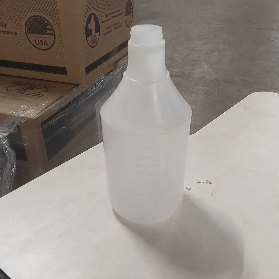 PALLET CONTAINING A VERY LARGE QUANTITY OF BRAND NEW 750ML SPRAY BOTTLES - NO TOPS