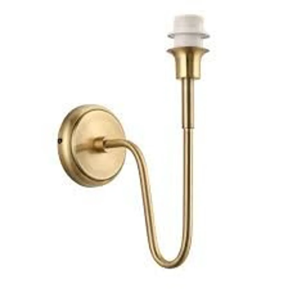 BOXED ROUEN ANTIQUE BRASS 10W E27 DIMMABLE WALL LIGHT