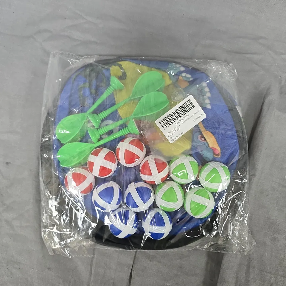 KIDS' OUTDOOR GAME SET WITH COLOURED BALLS AND PADDLES – SEALED BAG