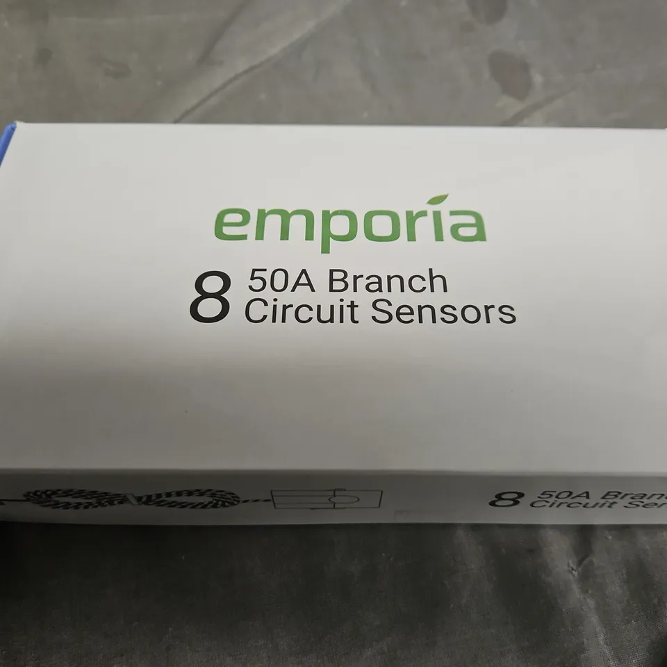 BOXED AND SEALED  SMART HOME ENERGY MONITOR WITH 8 50A CIRCUIT LEVEL SENSORS 