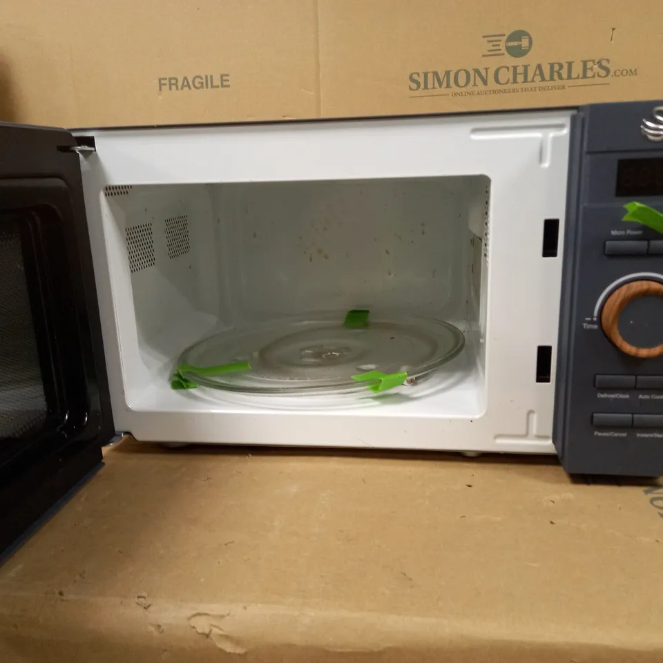 SWAN NORDIC DIGITAL MICROWAVE, 800W, SLATE GREY