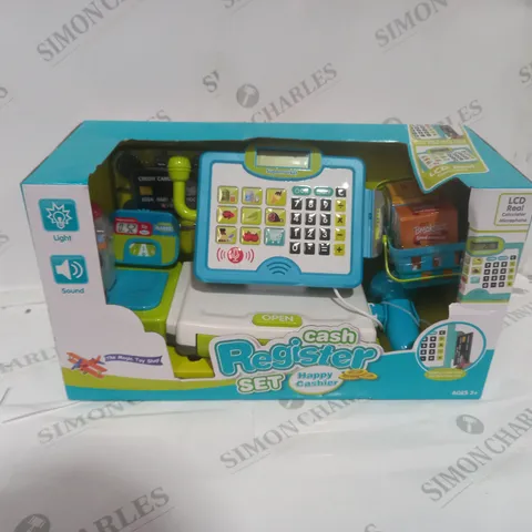 HAPPY CASHIER CASH REGISTER SET - 20 PIECES - AGES 3+
