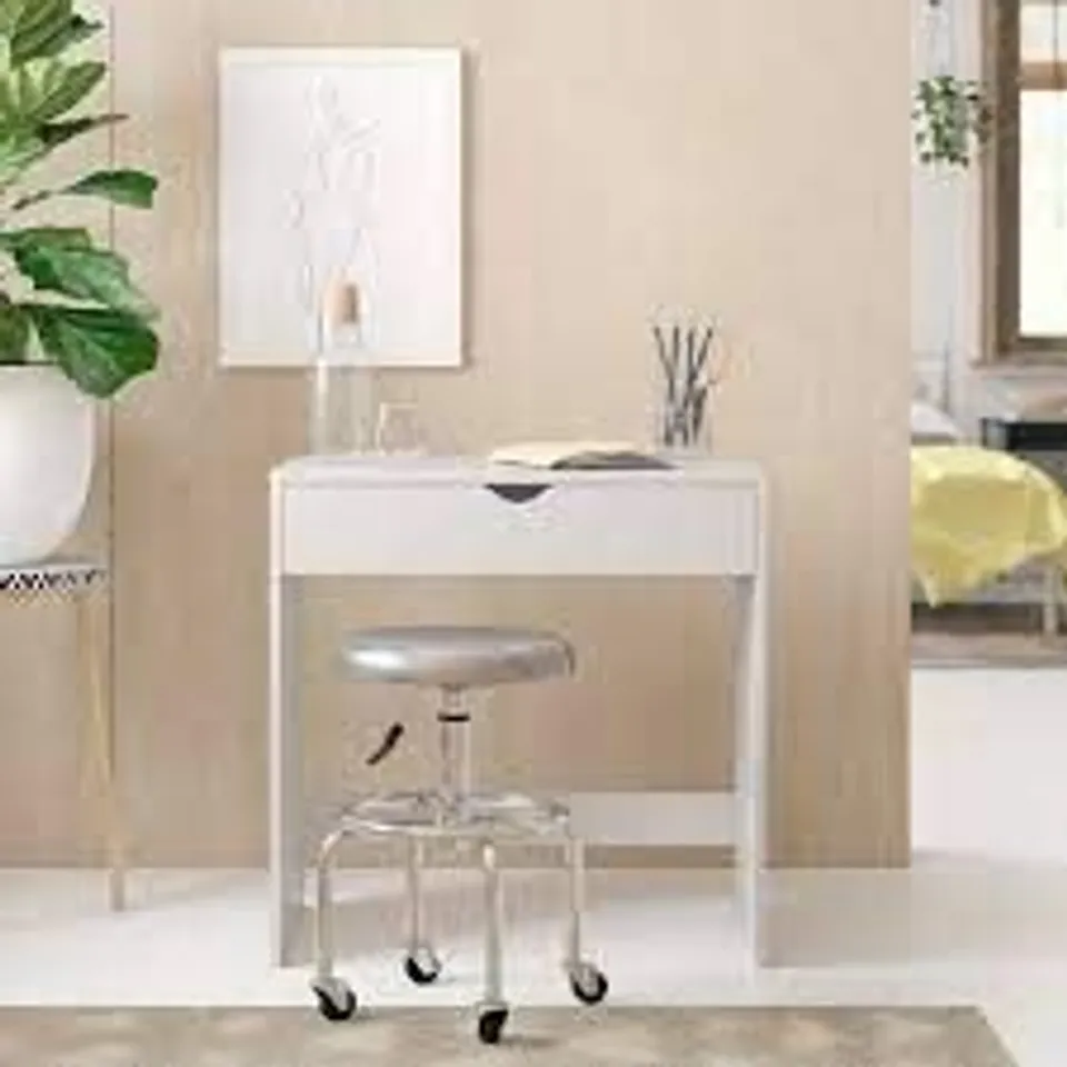 BOXED WILMA WHITE WRITING DESK