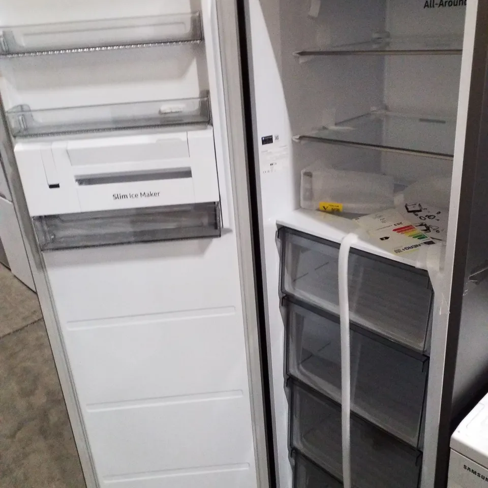 SAMSUNG TALL ONE DOOR FREEZER SILVER - UNPROCESSED RAW RETURN