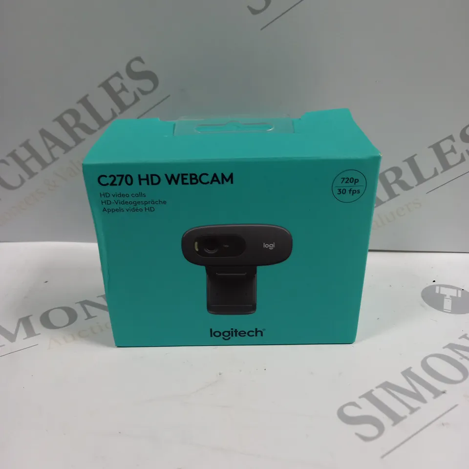 BOXED SEALED LOGITECH C270 HD WEBCAM 