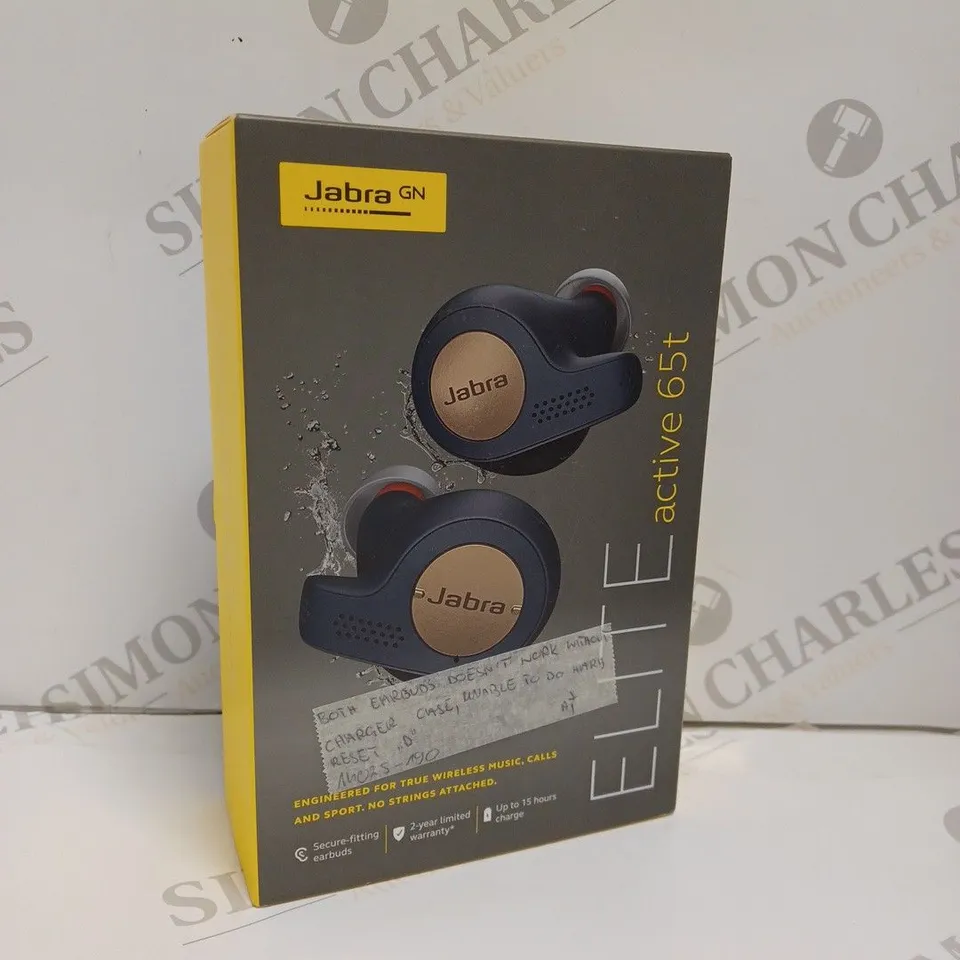 BOXED JABRA ELITE ACTIVE 65T EARBUDS