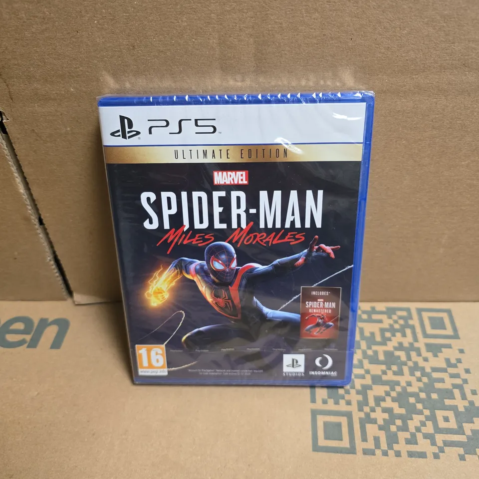 PLAYSTATION 5 ULTIMATE EDITION SPIDER-MAN: MILES MORALES – BOXED
